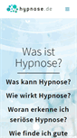 Mobile Screenshot of hypnose.de