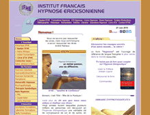 Tablet Screenshot of hypnose.com.fr