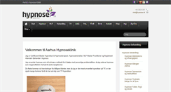 Desktop Screenshot of hypnose.dk
